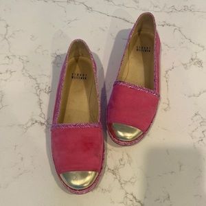 Stuart Weitzman metal toe flats
